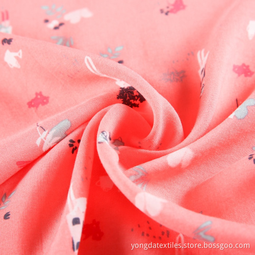 Woven Printing Direct Challis Rayon Fabric Good Price